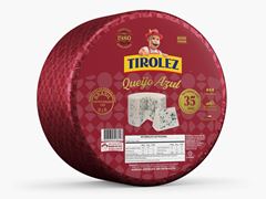 QUEIJO AZUL (TIPO GORGONZOLA) TIROLEZ 3KG CX 6KG