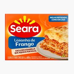 LASANHA DE FRANGO SEARA 600G CX 10UN