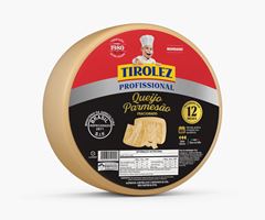 QUEIJO PARMESAO MATURADO 12 MESES TIROLEZ 3,5KG CX 7KG