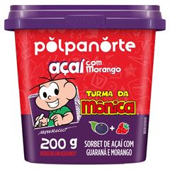 ACAI MIX TURMA DA MONICA MORANGO POTE 200G CX 24UN