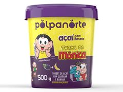 ACAI MIX TURMA DA MONICA BANANA POTE 500G CX 12UN