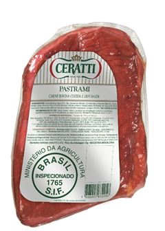 PASTRAMI CARNE BOV COZ E DEF CERATTI 1,5KG CX 1,5KG