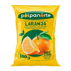 POLPA LARANJA POLPA NORTE 100G CX 120UN