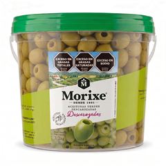 AZEITONAS VERDES S/ CAROÇO MORIXE BALDE 3,2KG/1,8KG