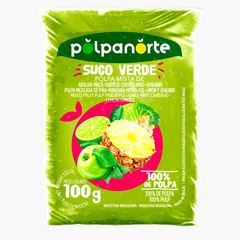 POLPA SUCO VERDE POLPA NORTE 100G CX 120UN