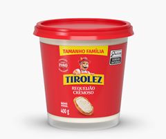 REQUEIJAO CREMOSO TIROLEZ POTE 400G CX 12UN
