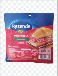 MORTADELA FATIADA REZENDE 180G CX 22UN