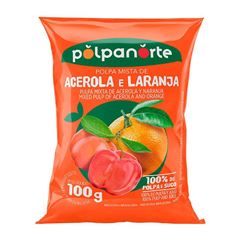 POLPA ACEROLA C/ LARANJA E CENOURA 100G CX 120UN