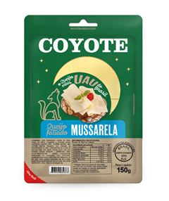 QUEIJO MUSSARELA COYOTE 150G CX 21UN