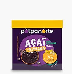 ACAI MIX BANANA POLPA NORTE UN 5KG