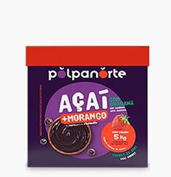 ACAI MIX MORANGO POLPA NORTE UN 5KG