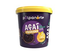 ACAI MIX BANANA POLPA NORTE POTE 1,02KG CX 6UN
