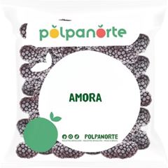 FRUTA CONGELADA AMORA GRANEL POLPA NORTE 1,02KG CX 12UN
