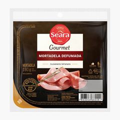 MORTADELA FATIADO DEFUMADA GOURMET SEARA 180G