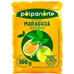 POLPA MARACUJA POLPA NORTE 100G CX 120UN